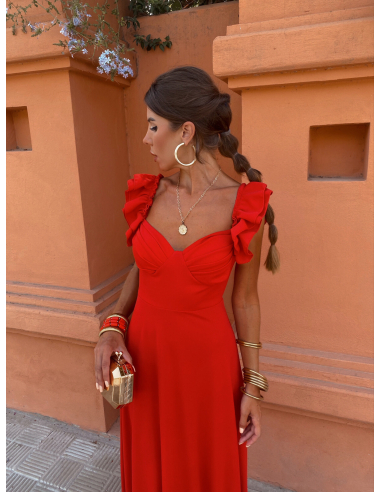 Vestido Rizzo Rojo