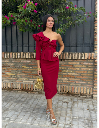 Vestido Sacramento Rojo