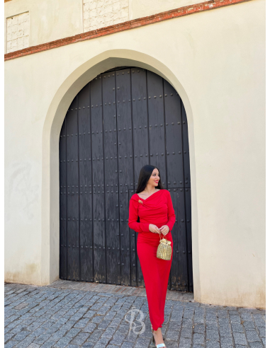 Vestido Chapines Rojo