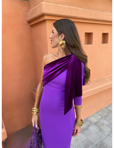 Vestido Sabela Morado