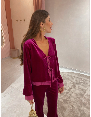 Conjunto Leslie Fucsia/Buganvilla