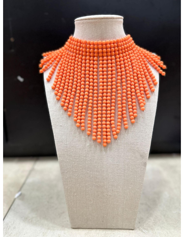 Collar Kenia Naranja
